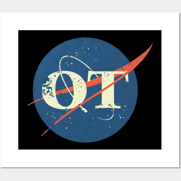 OT Space Vintage Wall Art by orlumbustheseller